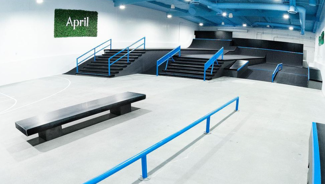 Así es el nuevo Skatepark de April Skateboards