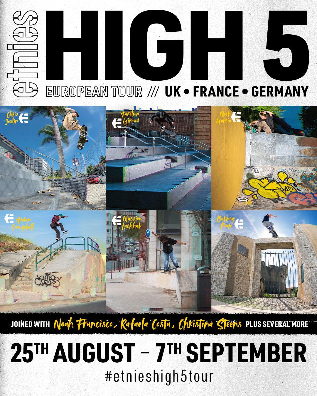 etnies HIGH 5 | Europa TOUR