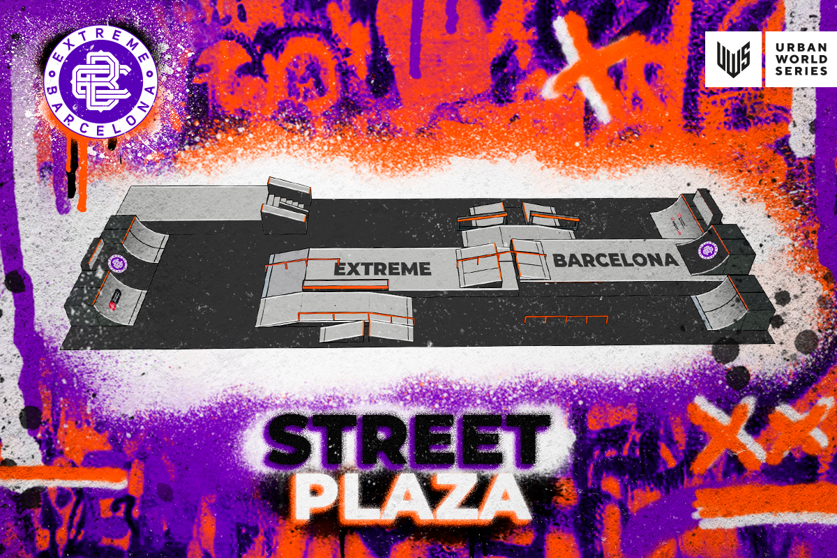 Así será la Street Plaza del Extreme Barcelona + Skaters Confirmados2022