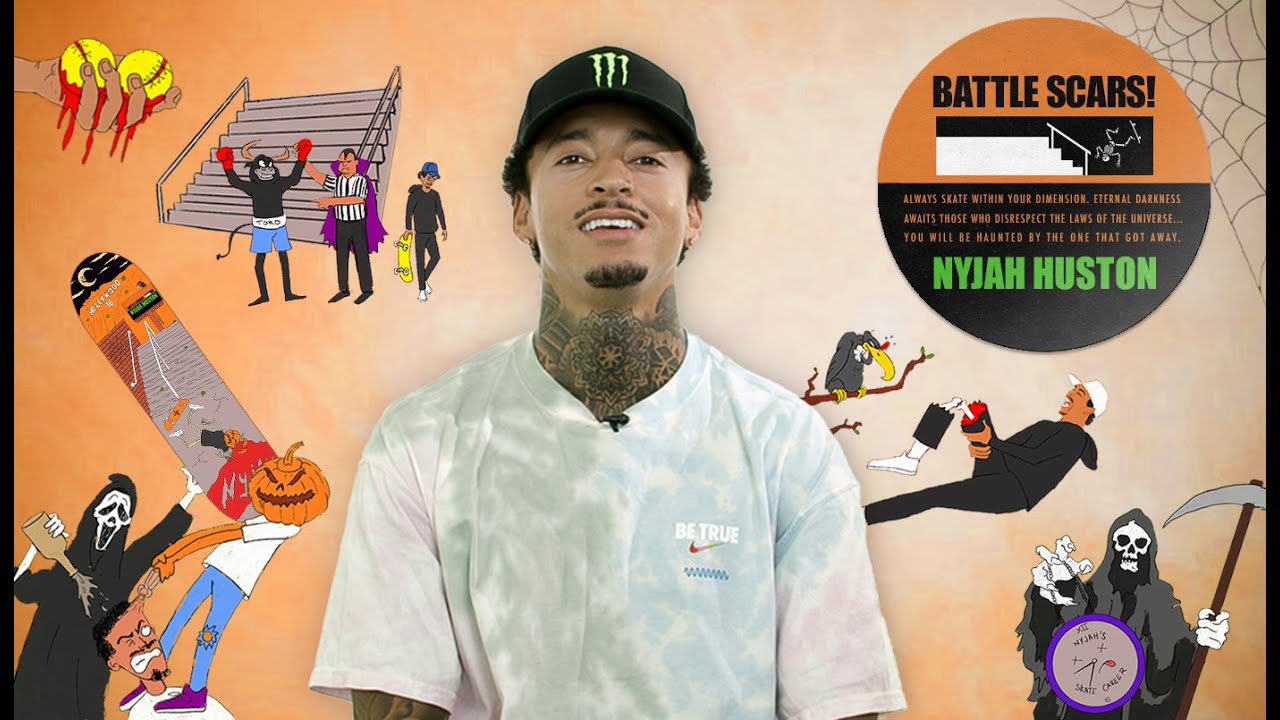Las Peores Caídas de Nyjah Huston