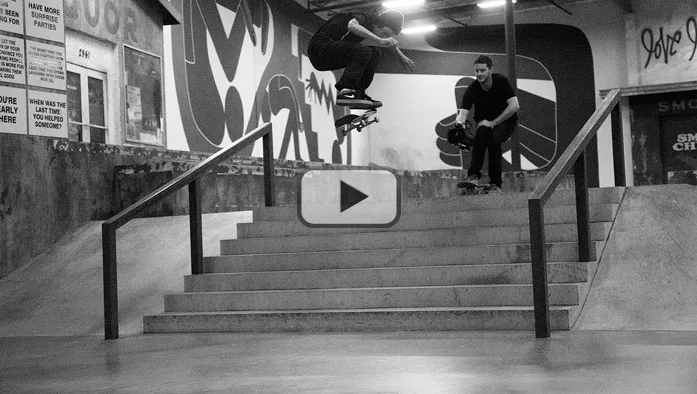 Trevor Colden: Switch Heelflips on Lock