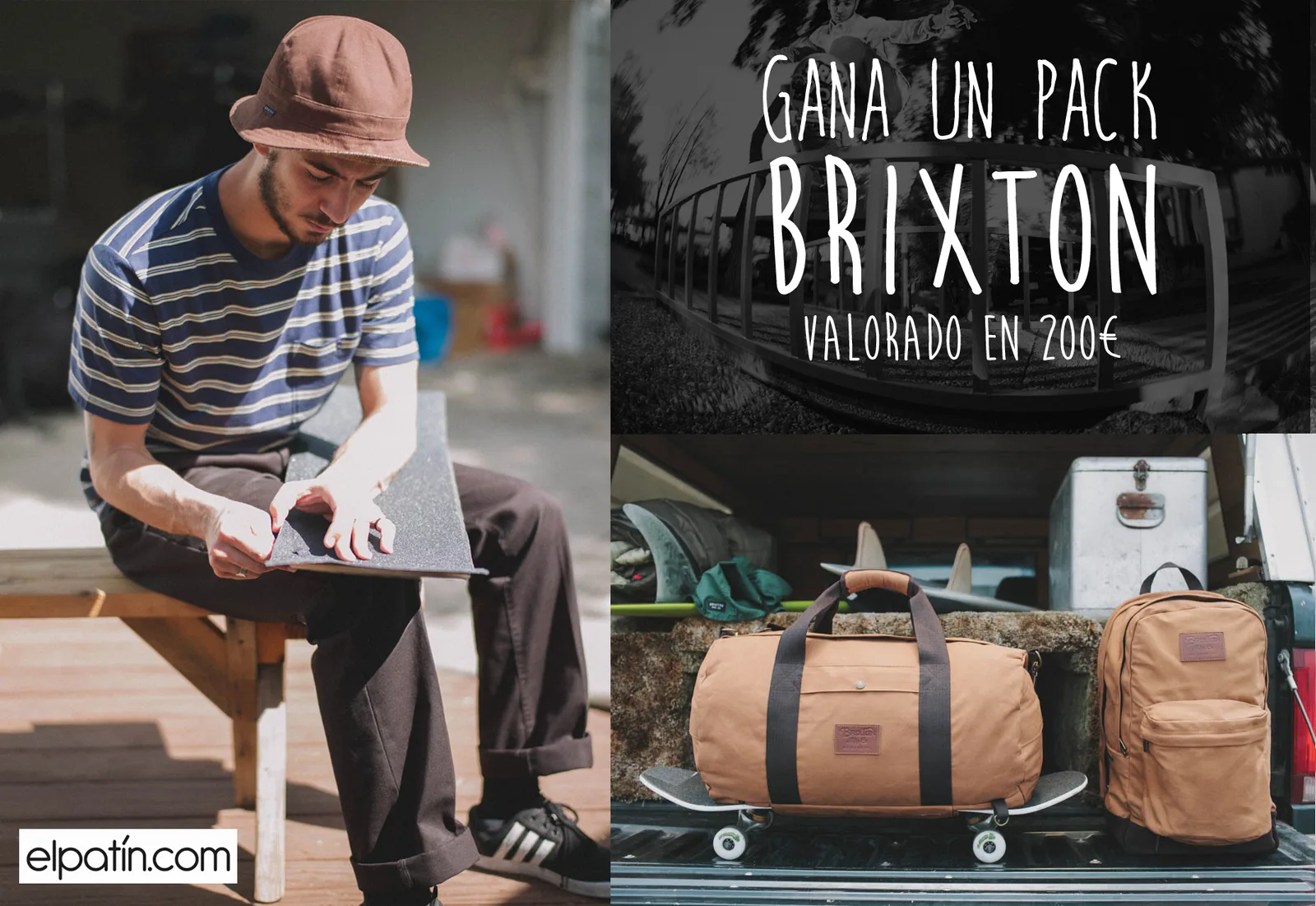 Sorteo Pack Brixton x elpatín.com