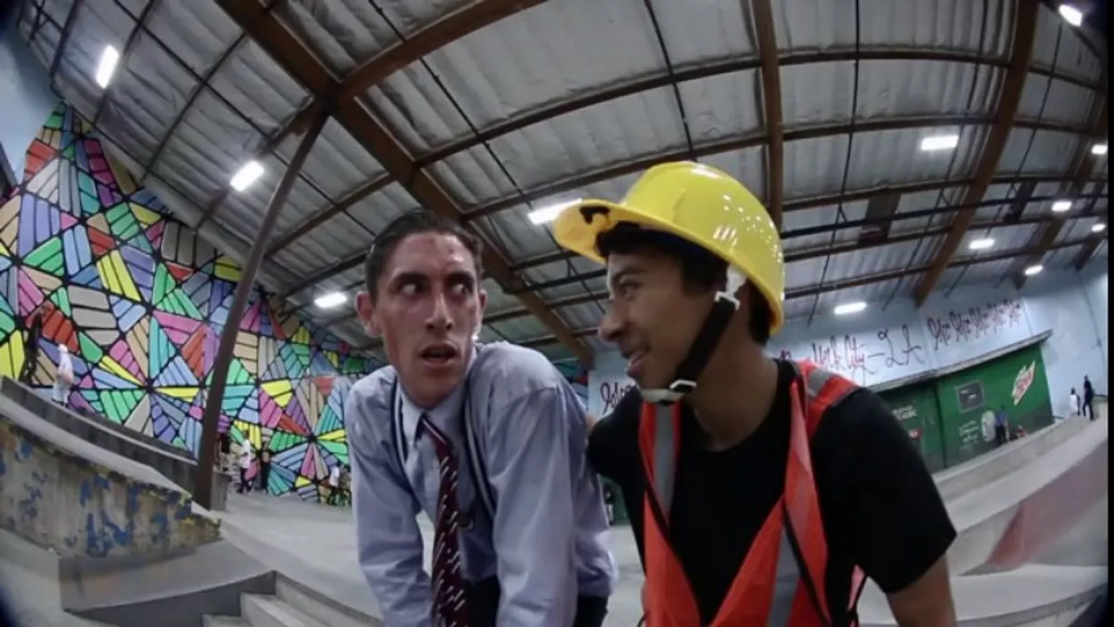 HUF Halloween party at the Berrics