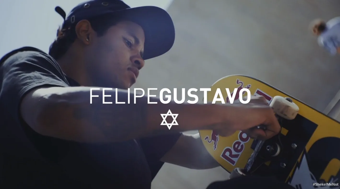 Red Bull patina Israel con Felipe Gustavo y compañía