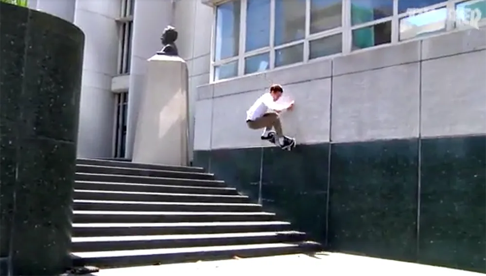 Proceso del Fs Wallride de Spanky en el 'Made 2'