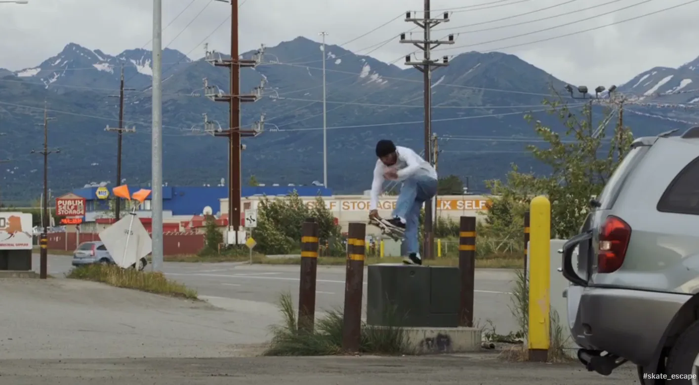 Red Bull: Justin Brock and co en Alaska