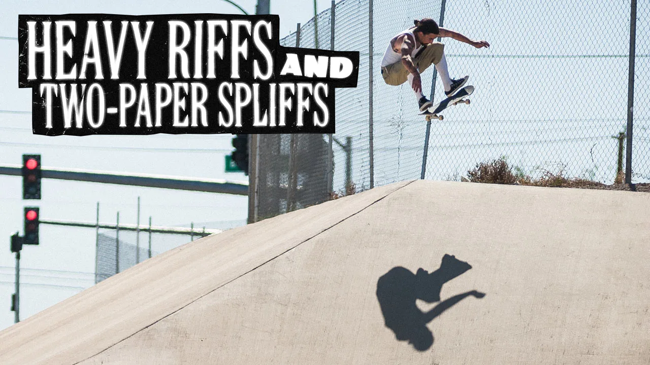 THRASHER MAGAZINE - HEAVY RIFFS AND TWO-PAPER SPLIFFS