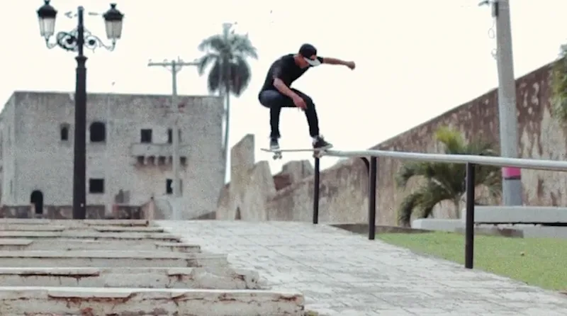 Carlo Carezzano: Patinando en República Dominicana