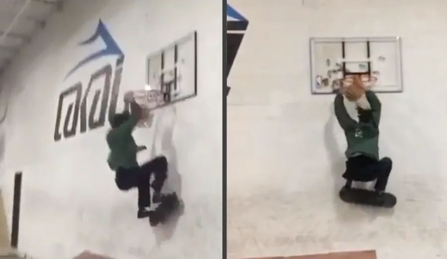 Evan Smith se reinventa con un truco de básket