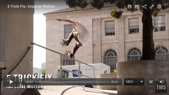 TRANSWORLD - 5 TRICK FIX: IMPERIAL MOTION