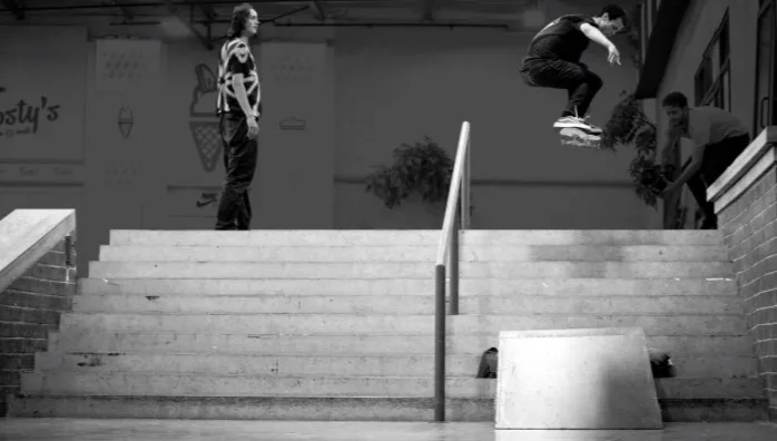 Evan Smith & co juegan con el eurogap de Berrics
