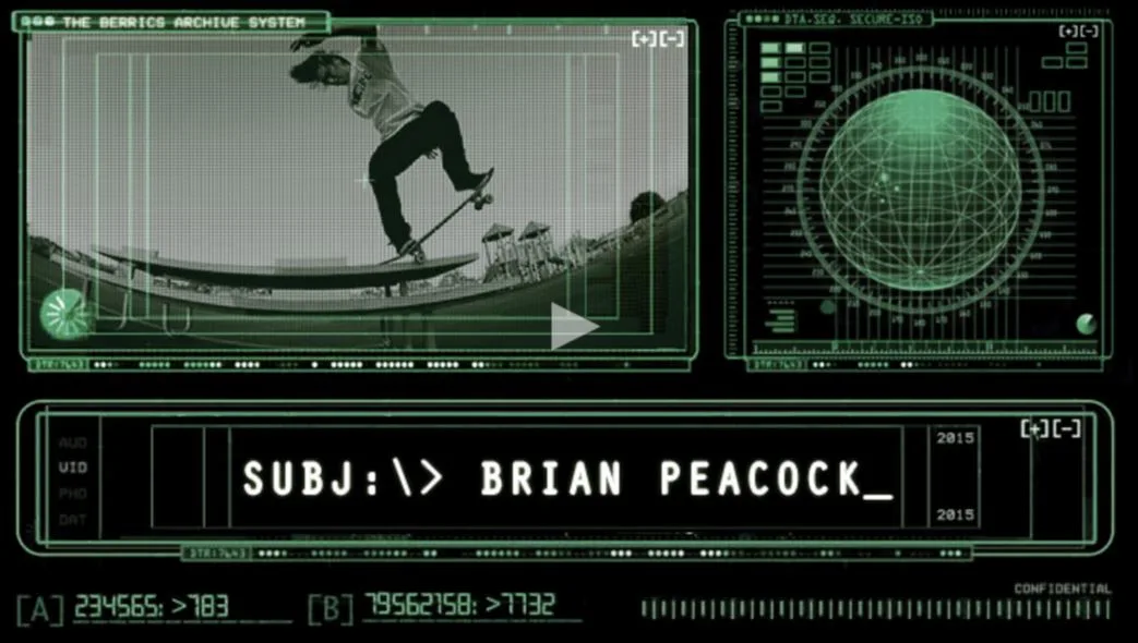 SUBJECT: Brian Peacock