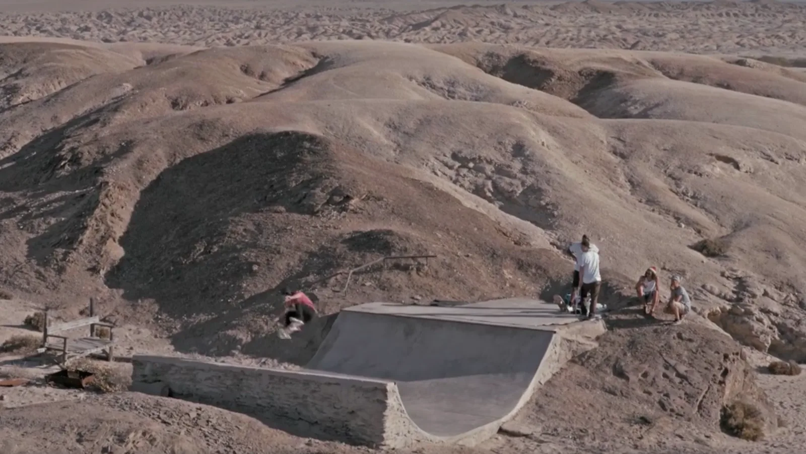 Thaynan Costa y más en las rampas del desierto de Namibia