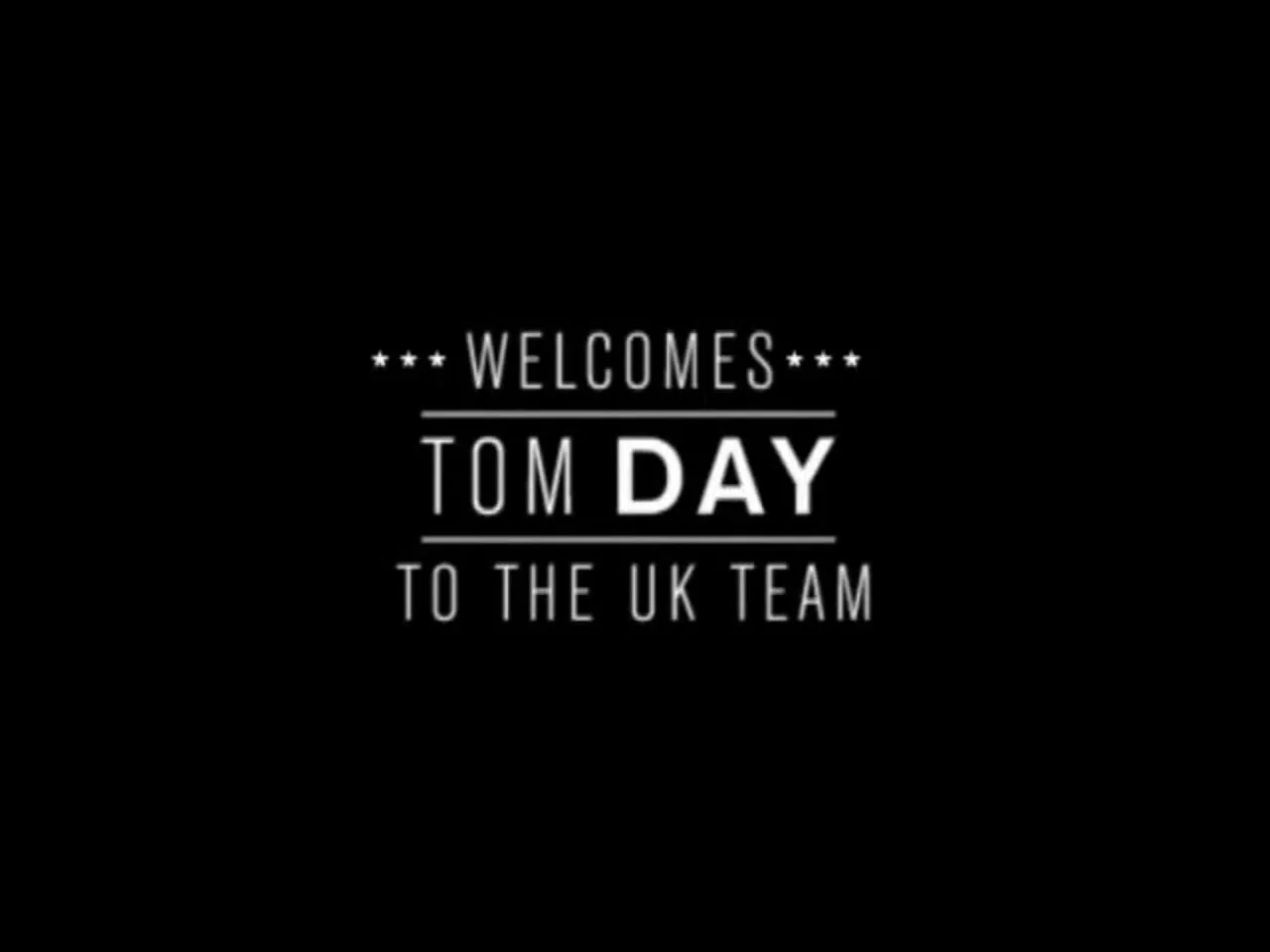 Tom Day welcome to HUF U.K.