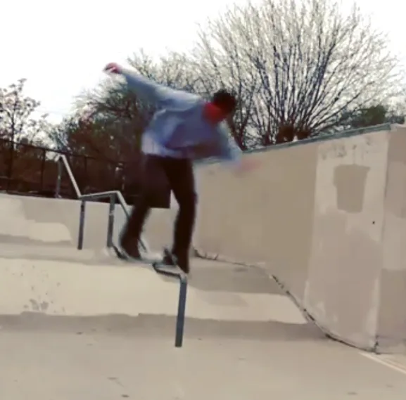 WTF Trick Darkslide on a Double Kink