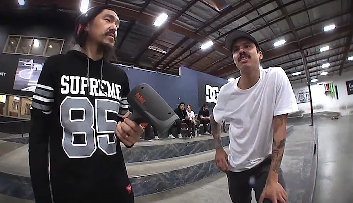 Luan Oliveira, planchando 360 Flips a 40 km/h
