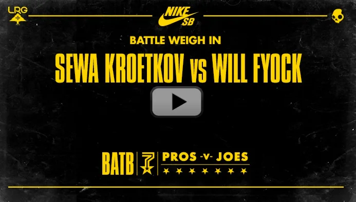 BATTLE WEIGH IN: Sewa Kroetkov vs Will Fyock