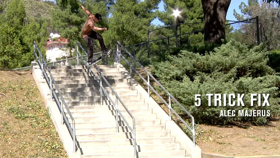 TRANSWORLD - 5 TRICK FIX: ALEC MAJERUS