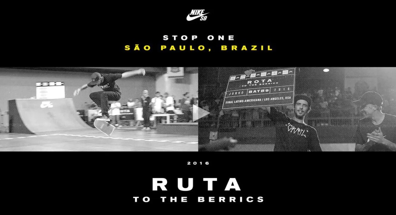 Empieza la 'Ruta to The Berrics' en Sao Paulo
