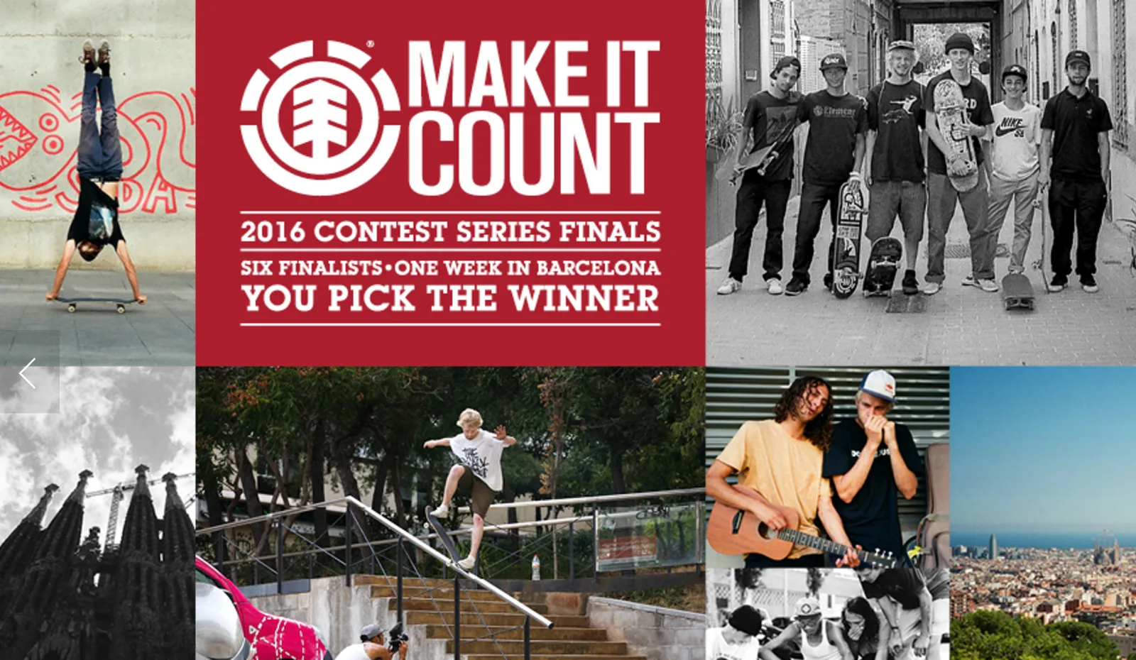 Vota las 6 Video Parts del 'Make it Count'