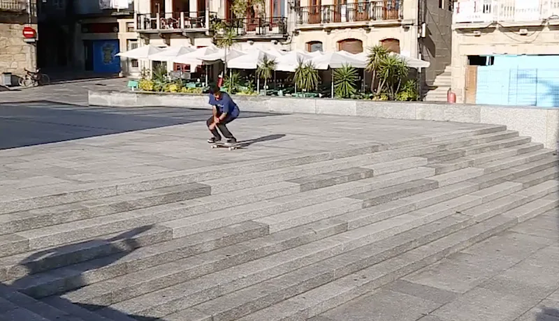 Juan Castaño: Extras de su Video Part para BD Skate Co