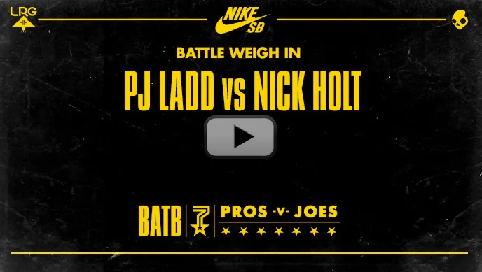 BATTLE WEIGH IN: PJ Ladd vs Nick Holt
