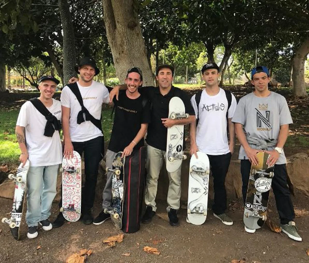 NOMAD visita el Skatepark de La Granja (Tenerife)