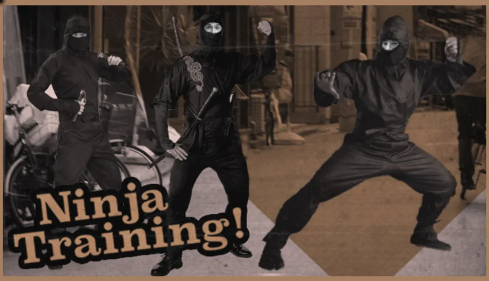 Ninja Training: Trent McClung, Dane Burman y Paul Hart